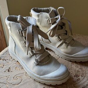 Rocket Dog Cream High-Top Sneakers